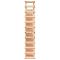 Casier à vin pour 120 bouteilles 112,5x23x123,5 cm pin massif 621499621499