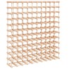 Casier à vin pour 120 bouteilles 112,5x23x123,5 cm pin massif 621499621499
