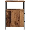 Table de chevet vieux bois 34x35,5x50 cm bois d’ingénierie 621501621501