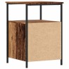 Table de chevet vieux bois 34x35,5x50 cm bois d’ingénierie 621501621501