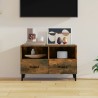 Meuble TV Chêne fumé 80x36x50 cm Bois d'ingénierie 621502621502
