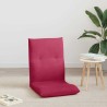 Fauteuil de sol ajustable Bordeaux Velours 621507621507