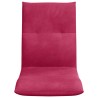 Fauteuil de sol ajustable Bordeaux Velours 621507621507