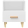Tables de chevet 2 pcs Blanc 40x35x47 cm 621512621512