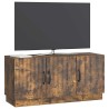 Meuble TV Chêne fumé 99 x 34,5 x 47 cm Bois d'ingénierie 621515621515