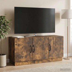 Meuble TV Chêne fumé 99 x 34,5 x 47 cm Bois d'ingénierie 621515621515