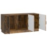 Meuble TV Chêne fumé 99 x 34,5 x 47 cm Bois d'ingénierie 621515621515