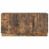 Meuble TV Chêne fumé 99 x 34,5 x 47 cm Bois d'ingénierie 621515621515
