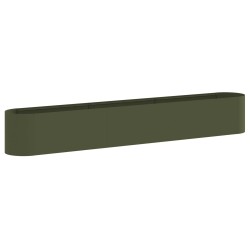 Jardin surélevé Vert olive 280 x 40 x 40 cm 621516621516