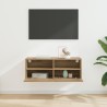 Meuble TV mural 80 x 30 x 30 cm Chêne artisanal 621517621517