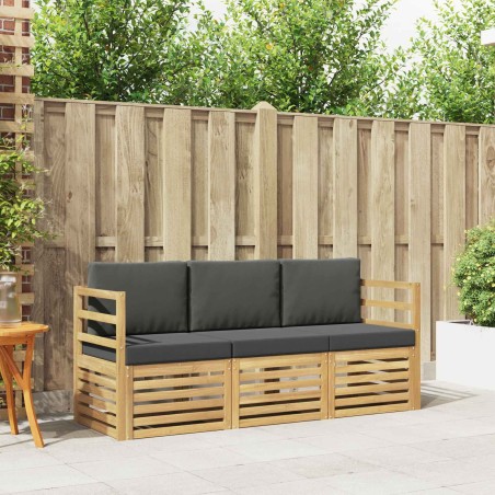Ensembles de canapés Bois d'Acacia Massif 621518621518