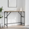 Table console chêne sonoma 100x32x75 cm bois d'ingénierie 621526621526