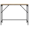 Table console chêne sonoma 100x32x75 cm bois d'ingénierie 621526621526
