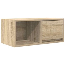Meuble TV chêne sonoma 60x31x25,5 cm bois d'ingénierie 621530621530