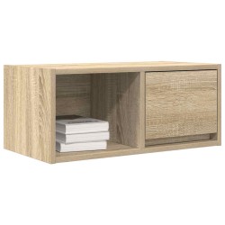 Meuble TV chêne sonoma 60x31x25,5 cm bois d'ingénierie 621530621530