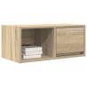 Meuble TV chêne sonoma 60x31x25,5 cm bois d'ingénierie 621530621530