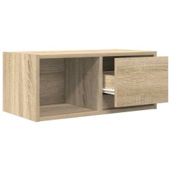 Meuble TV chêne sonoma 60x31x25,5 cm bois d'ingénierie 621530621530