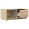Meuble TV chêne sonoma 60x31x25,5 cm bois d'ingénierie 621530621530