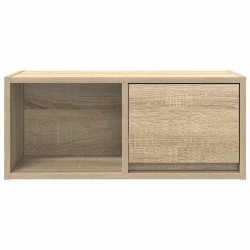 Meuble TV chêne sonoma 60x31x25,5 cm bois d'ingénierie 621530621530