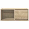 Meuble TV chêne sonoma 60x31x25,5 cm bois d'ingénierie 621530621530