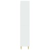 Ensemble de Meubles 2 pcs Blanc brillant Bois d'ingénierie 621532621532