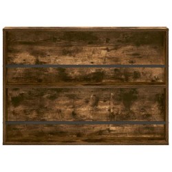 Étagère à magazines avec étagère Chêne fumé 100 x 12 x 70 cm 621533621533