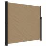 Auvent latéral rétractable taupe 180x500 cm 621535621535