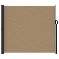 Auvent latéral rétractable taupe 180x500 cm 621535621535