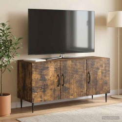 Meuble TV Chêne fumé 99 x 34,5 x 50 cm Bois d'ingénierie 621538621538