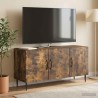 Meuble TV Chêne fumé 99 x 34,5 x 50 cm Bois d'ingénierie 621538621538