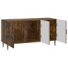 Meuble TV Chêne fumé 99 x 34,5 x 50 cm Bois d'ingénierie 621538621538
