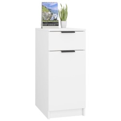 Armoire de bureau Blanc 33,5x50x75 cm Bois d'ingénierie 621541621541