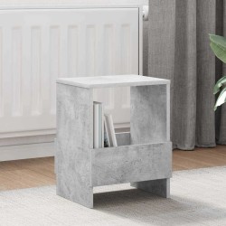 Étagère à magazines Gris béton 35 x 30 x 45 cm 621543621543