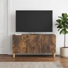 Meuble TV Chêne fumé 99 x 34,5 x 50 cm Bois d'ingénierie 621546621546