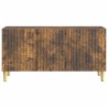 Meuble TV Chêne fumé 99 x 34,5 x 50 cm Bois d'ingénierie 621546621546