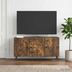 Meuble TV Chêne fumé 99 x 34,5 x 50 cm Bois d'ingénierie 621553621553