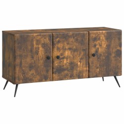 Meuble TV Chêne fumé 99 x 34,5 x 50 cm Bois d'ingénierie 621553621553