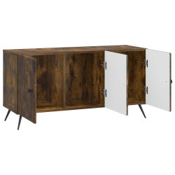 Meuble TV Chêne fumé 99 x 34,5 x 50 cm Bois d'ingénierie 621553621553