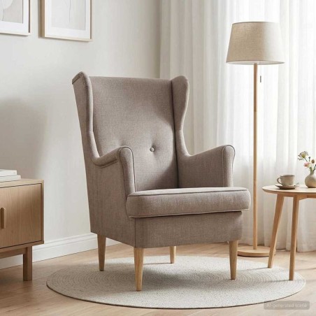 Fauteuil Beige ARES 621554621554