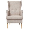 Fauteuil Beige ARES 621554621554