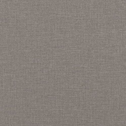 Fauteuil avec repose-pied Taupe 60 cm Tissu 621556621556