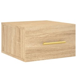 Tables de chevet murales 2 pcs chêne sonoma 35x35x20 cm 621558621558