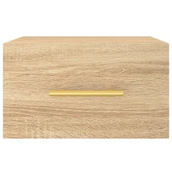 Tables de chevet murales 2 pcs chêne sonoma 35x35x20 cm 621558621558