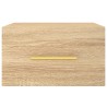 Tables de chevet murales 2 pcs chêne sonoma 35x35x20 cm 621558621558