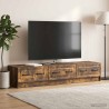 Meuble TV Chêne fumé 147 x 34,5 x 27 cm Bois d'ingénierie 621561621561