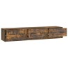 Meuble TV Chêne fumé 147 x 34,5 x 27 cm Bois d'ingénierie 621561621561