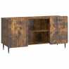 Meuble TV Chêne fumé 102 x 34,5 x 52 cm Bois d'ingénierie 621563621563
