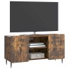 Meuble TV Chêne fumé 102 x 34,5 x 52 cm Bois d'ingénierie 621563621563