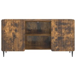 Meuble TV Chêne fumé 102 x 34,5 x 52 cm Bois d'ingénierie 621563621563