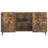 Meuble TV Chêne fumé 102 x 34,5 x 52 cm Bois d'ingénierie 621563621563